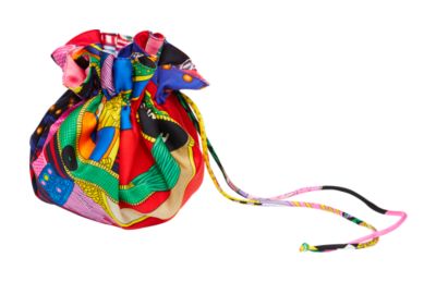 Reversible silk coin purse PM, View: front, front, view 2 of 4