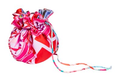 Reversible silk coin purse PM, View: front, front, view 3 of 4