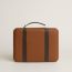Briefcase, fauve/gris éléphant
