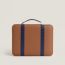 Briefcase, fauve/bleu saphir, We will notify you when this product is back in stock