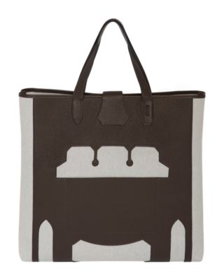 Monsieur B cutting tote bag, large model, View: front, front, view 3 of 6