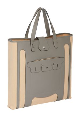 Monsieur B cutting tote bag, large model, View: front, front, view 4 of 6