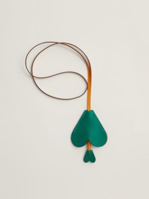 Heart bell key ring