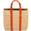 Wicker basket GM, feu/origan