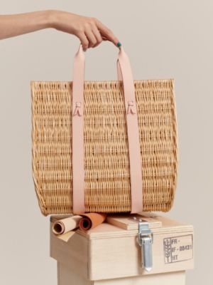Wicker basket GM, View: Worn, worn, view 3 of 4