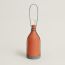 Carafe in terracotta GM, gris ciment/bleu atoll