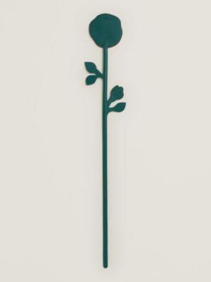 Leather rose flower, View: Back, back, view 2 of 4