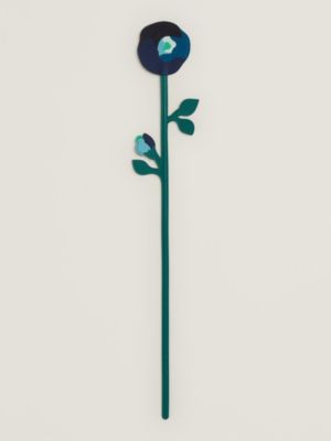 Leather rose flower, View: front, front, view 3 of 4