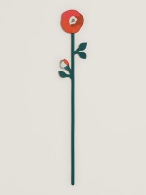 Leather rose flower, View: front, front, view 4 of 4