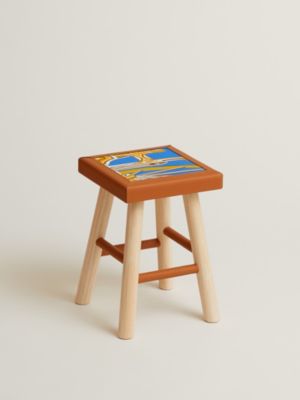 Ash tree stool PM, View: front, front, view 4 of 5