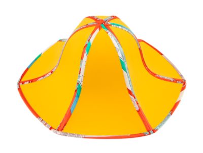 Hat in technical canvas and silk, View: front, front, view 7 of 8