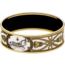 Grand Apparat bangle, blanc