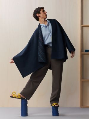 片袖ケープ リバーシブル, イメージ: 着用例, worn, ビュー4の6