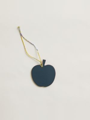 Apple and leaf charm, View: front, front, view 2 of 6