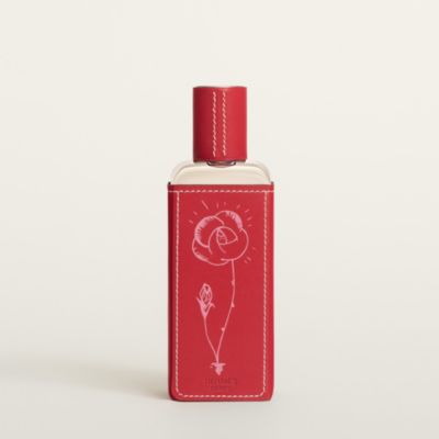 Rose Ikebana Eau de toilette & leather case, limited edition - Hermes