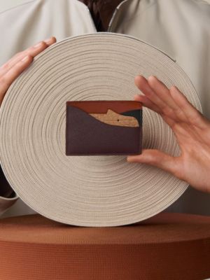 Histoire Naturelle card holder, View: Worn, worn, view 3 of 3