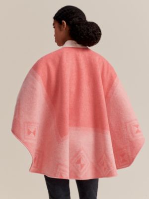Wool and cashmere cape, View: Worn, worn, view 5 of 6