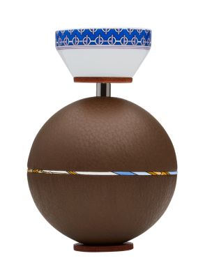 Spherical music box with a porcelain key, View: front, front, view 4 of 4