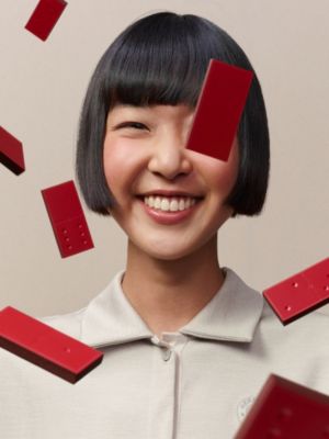 ドミノゲーム, イメージ: 着用例, worn, ビュー2の4