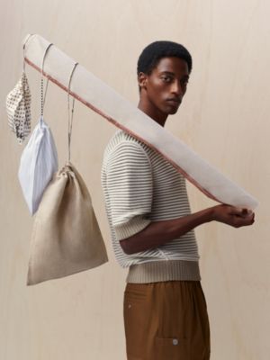 Set of three pouches, View: Worn, worn, view 2 of 3