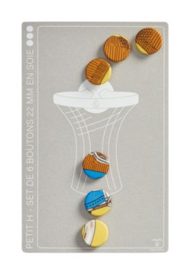 Silk buttons