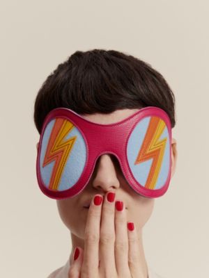 Not Sleepy round travel mask
