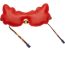 Not Sleepy butterfly travel mask, warm colors