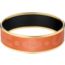Hermes Sellier bangle, orange tanné