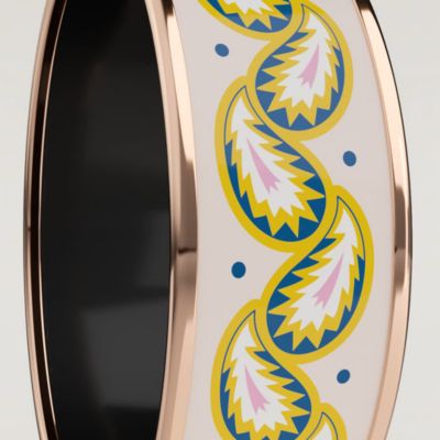 HERMES 「Guepards et Palmettes」プリント ブルゾン Guepards et Palmettes