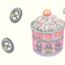 Funny Ice Cream bangle, jasmin, no stock