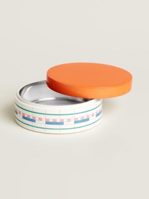 Hermès en Contrepoint round box, medium model, View: front, front, view 3 of 3
