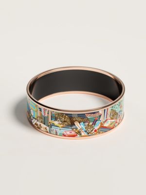 Les Douze Leopards bangle, View: Back, back, view 3 of 3
