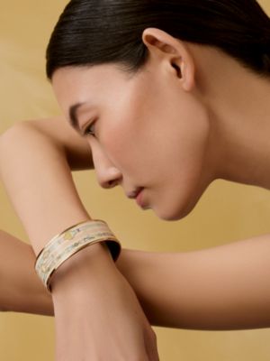 Flora y Plata bangle, View: Worn, worn, view 3 of 4