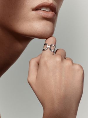Ever Chaine d'ancre ring, medium model, View: Worn, worn, view 2 of 3