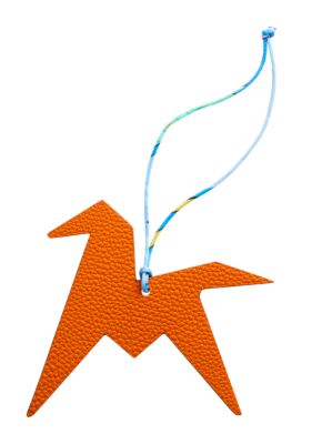 Origami horse charm, View: front, front, view 2 of 6