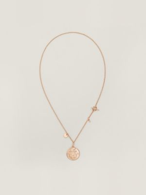 Hermès Ex-Libris 네크리스, 미디엄 모델, 보기: 평평하게 놓았을 때 보기, flat, 3개 중 3번째 보기