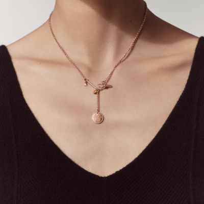 すべてのゴールド ネックレス ペンダント コレクション Herm s - エルメス-公式サイト