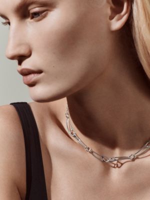 Chaine d'ancre Punk 네크리스, 미디엄 모델, 보기: 이미지: 제품 착용 이미지, worn, 2개 중 2번째 보기