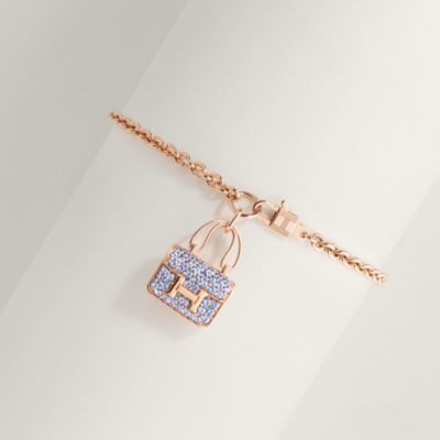 Amulette pink gold bracelet Hermès Gold in Pink gold - 33803124