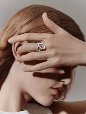 Chaine d'ancre Punk戒指, 檢視: 佩戴, worn, 檢視共2張圖片的第2張