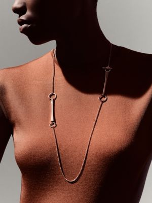 Collar largo Clou de forge, Vista: Ver artículo puesto, worn, vista 2 de 3