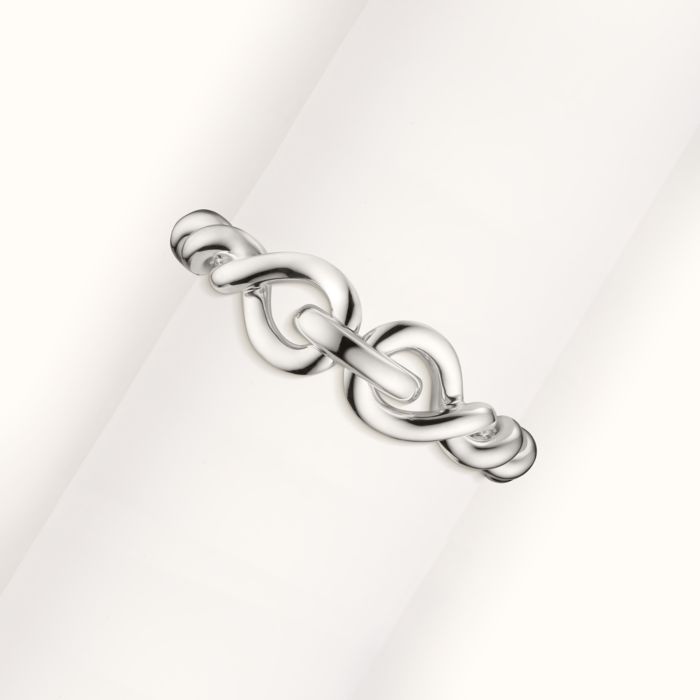 Hermès Hermes, Breloque bag charm in silver Silvery Metal ref.292215 - Joli  Closet