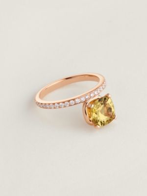 Hermès Grand Jete 솔리테어 인게이지먼트 링, 라지 모델
