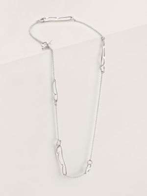 Chaine d'ancre Punk long necklace, View: front, front, view 4 of 4