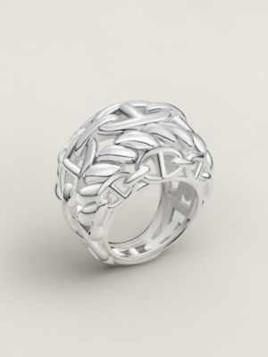 Chaine d'ancre Multichaines ring, very large model, View: Back, back, view 3 of 3
