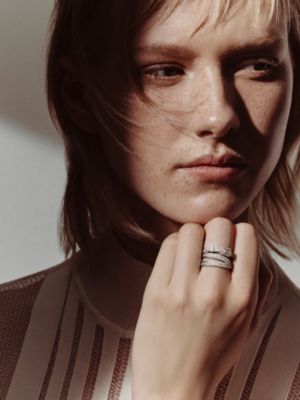 Etriviere ring, large model, View: Worn, worn, view 2 of 2