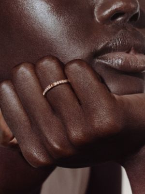 Hermès Clou d'H ring, very small model, View: Worn, worn, view 2 of 3