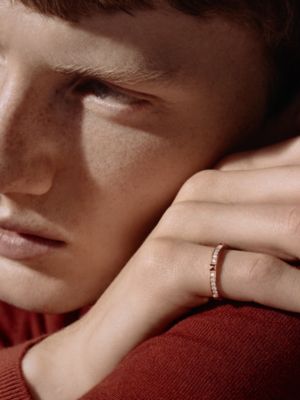 Hermès Clou d'H ring, very small model, View: Worn, worn, view 3 of 3