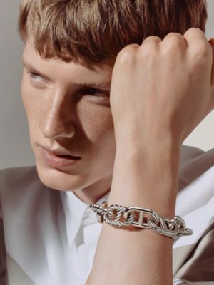 Chaine d'ancre Alea II bracelet, large model, View: Worn, worn, view 3 of 4