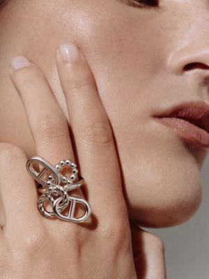 Chaine d'ancre Alea II ring, View: Worn, worn, view 2 of 2
